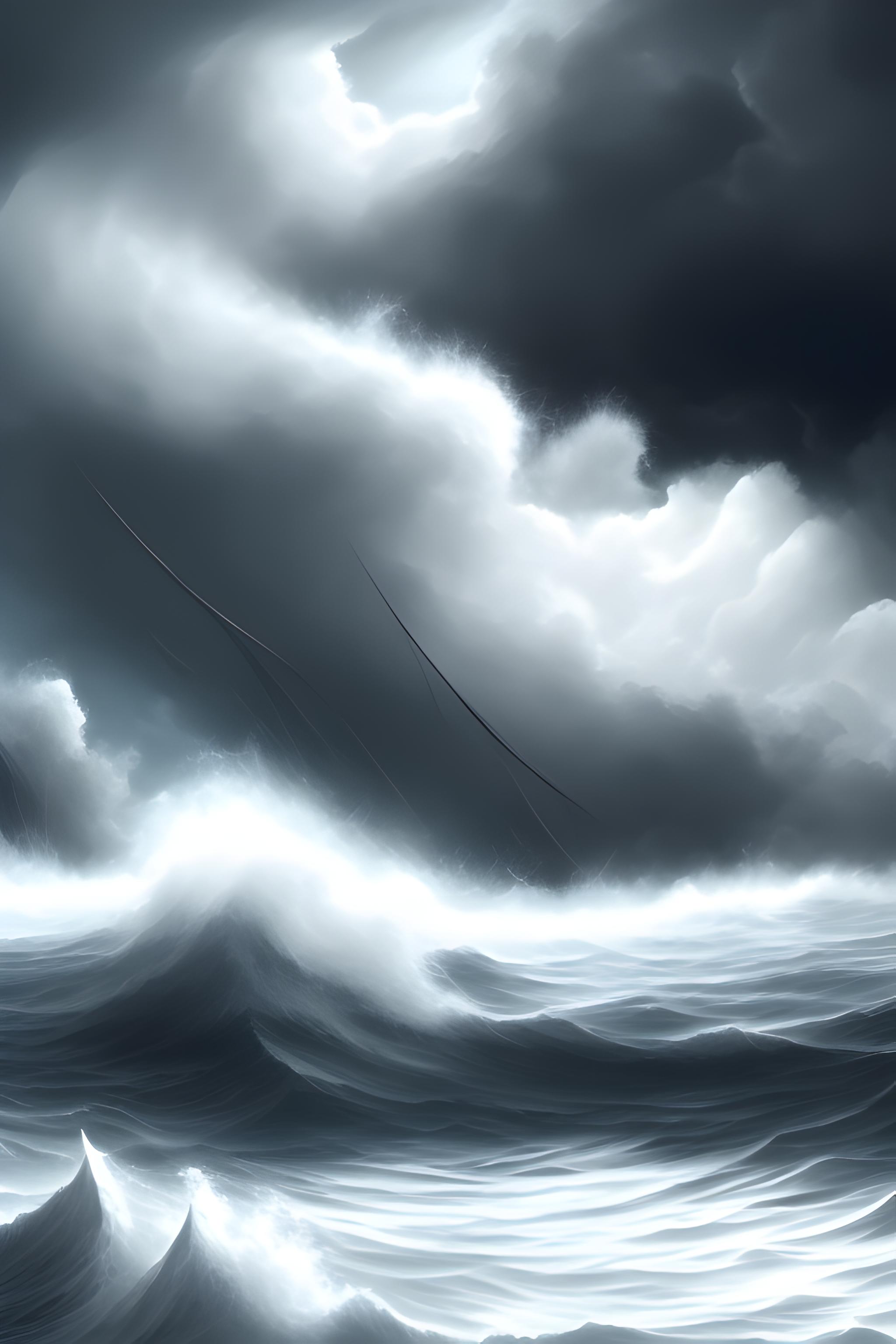 Nevez un jour de tempête
